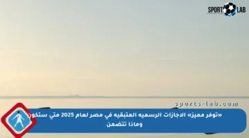 «توفر مميز» الإجازات الرسمية المتبقية في مصر لعام 2025 متى ستكون وماذا تتضمن